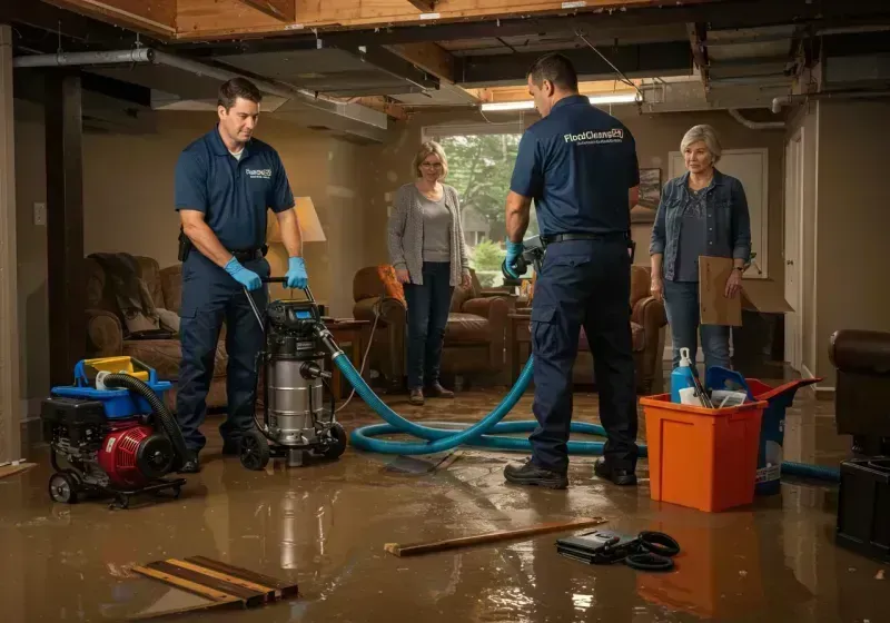 Basement Water Extraction and Removal Techniques process in Ascension Parish, LA